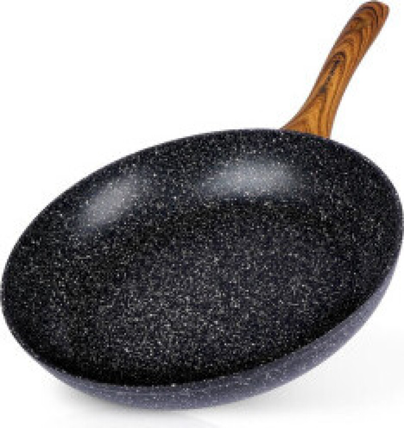 Stekepanne med non-stick granittoverflate, for alle komfyrer og oppvaskmaskiner.