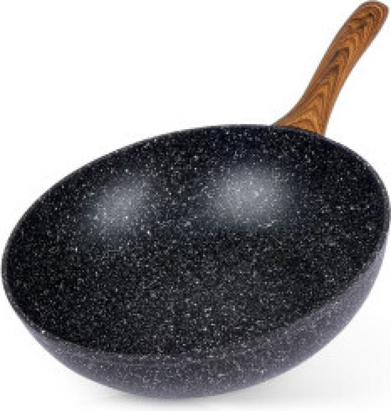Stekepanne med non-stick granitt, passer til alle komfyrer, tåler oppvaskmaskin