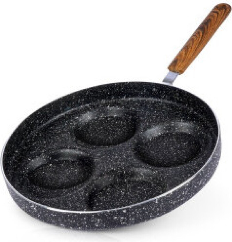 Stekepanne for egg og pannekaker med non-stick granitt