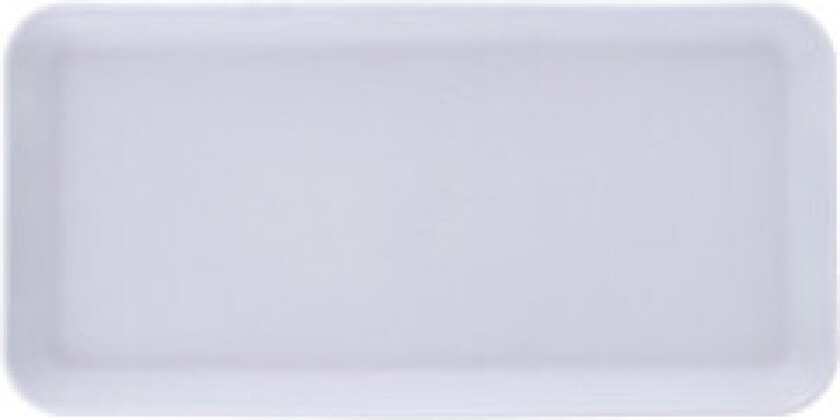 Serveringsfat i hvitt til mat og snacks, materiale av høy kvalitet