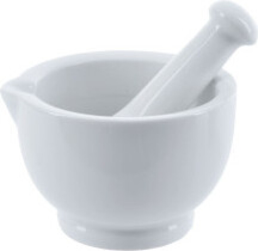 Bedre knusing med morter for krydder og pesto