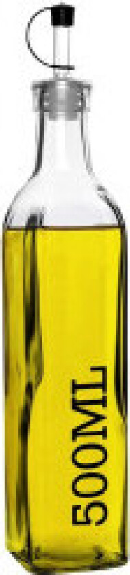 Glassflaske 500 ml med gjenlukkbar dosering for olivenolje