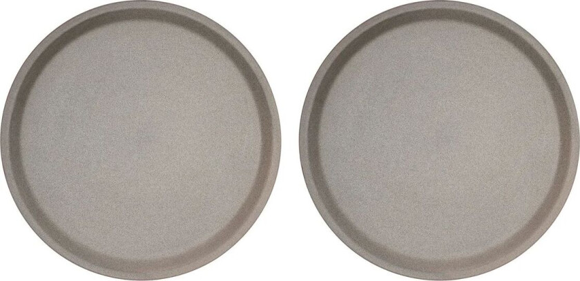 Yuka tallerken Ø27 cm 2-pk Stone (grå)