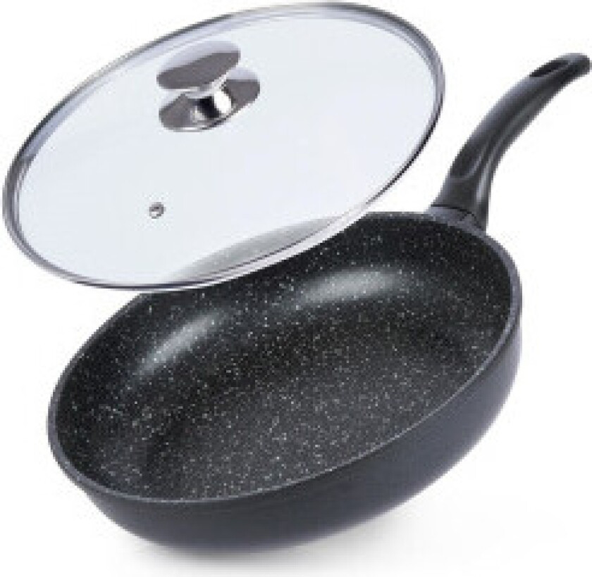 Stekepanne med non-stick, granittbelegg, induksjonssikker