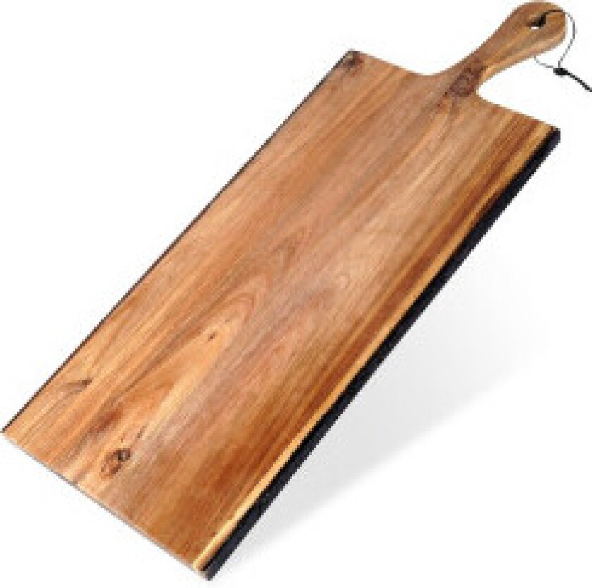 Stort skjærebrett & serveringsbrett i akasietre, 56 cm