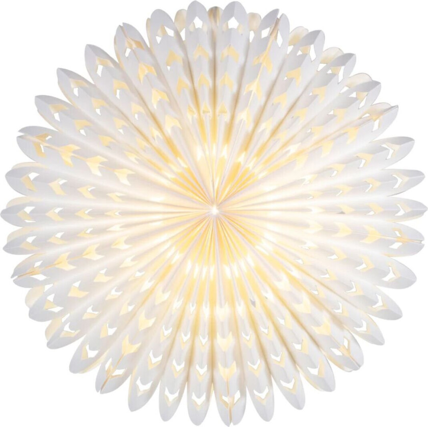 Elvira adventsstjerne 45 cm Hvit