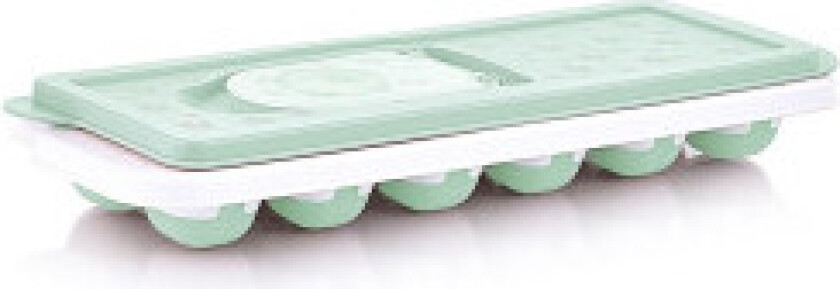 Isform med lokk for 12 enkle isbiter