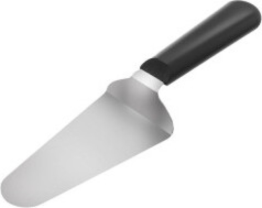 Praktisk kakespade med skarpe kanter for servering og porsjonering