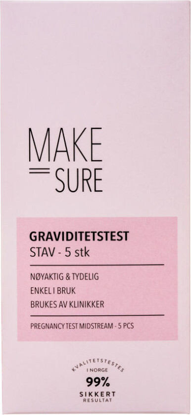 Bilde av Graviditetstest Stav, 5 stk