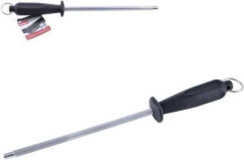 Tradisjonell knivsliper med håndtak i plast og metall