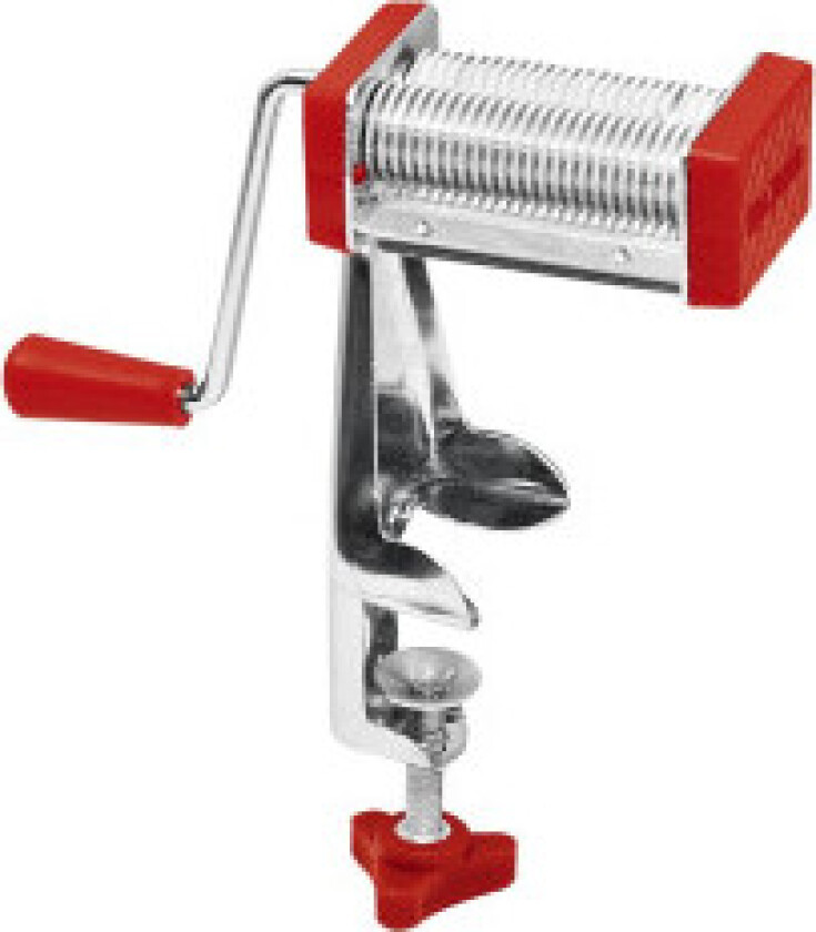 Pastamaskin for tynne 1 mm pastatråder, maks 6 cm deig