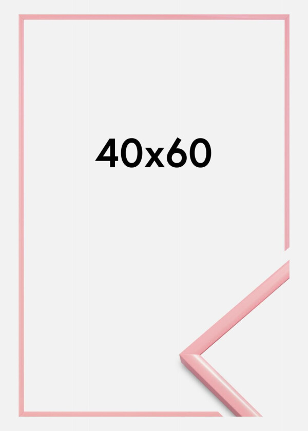 Ramme New Lifestyle Akrylglass Rosa 40x60 Cm