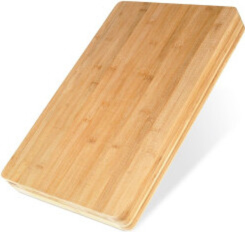 Robust skjærebrett i bambus for skjæring og servering av mat
