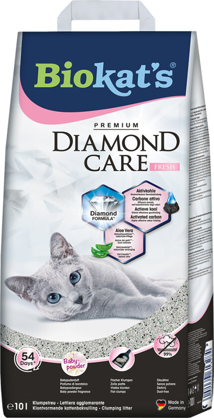 DIAMOND CARE Fresh Kattesand - 10 l
