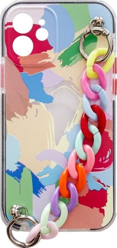 Color Chain Case Gel Fleksibelt Deksel Med Kjedebeslag For Samsung Galaxy S21+ 5G (S21 Plus 5G) Flerfarget (4)