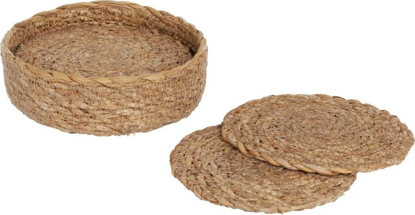 Bilde av Ella glassunderlag Ø 10,5 cm 6-pakning Natural