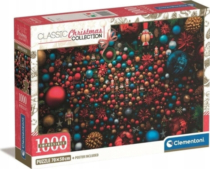 Puzzle 1000 Compact Impossible Christmas Collectio