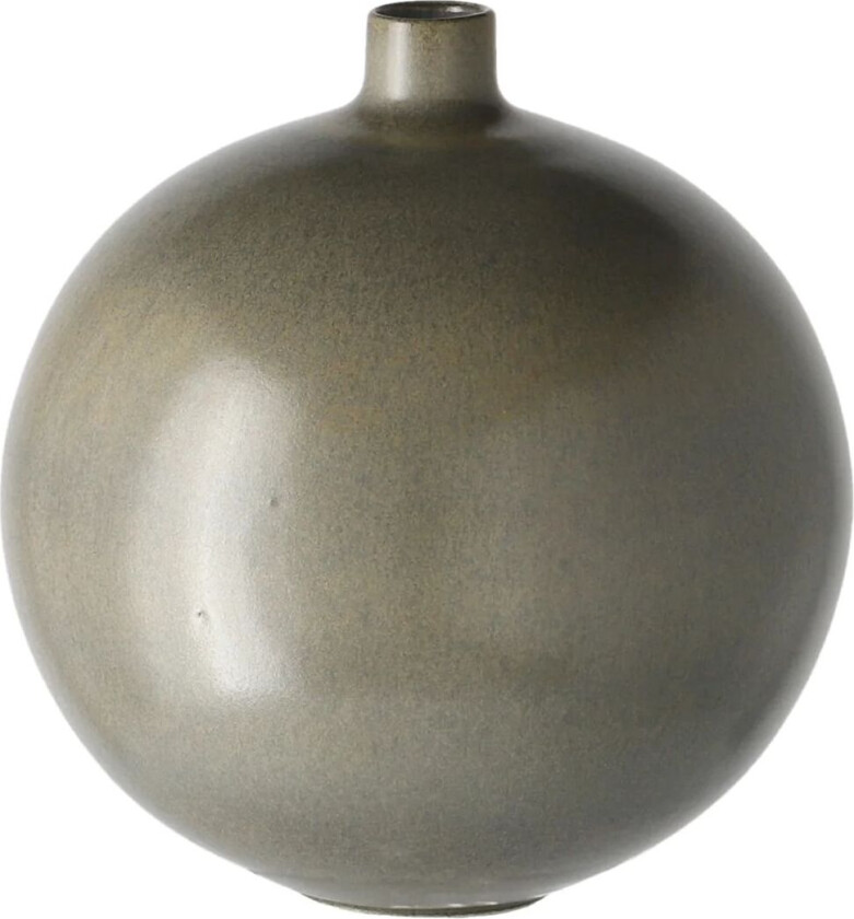 Tag rund vase X-stor Mørk lav