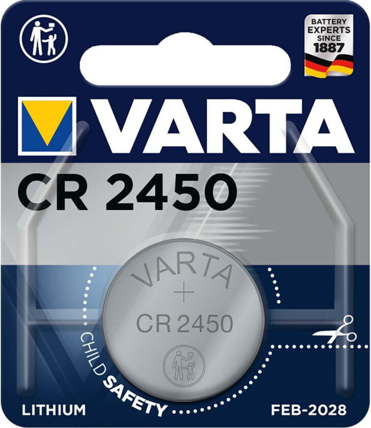 CR2450 Button cell batteri