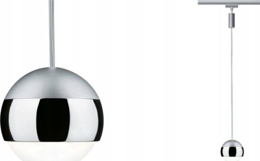 Capsule Ii, Fleksibel Montering, Sølv, Kromfarget, Rund, Matte, Ii