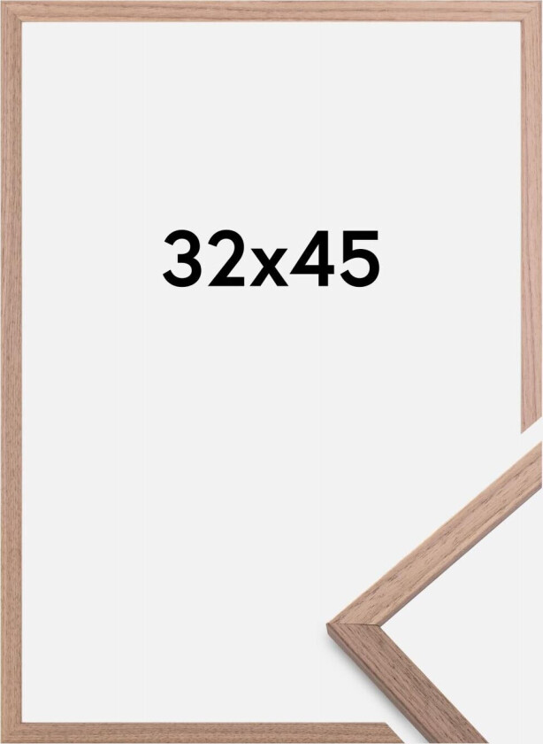 Ramme Edsbyn Lys Valnøtt 32x45 Cm