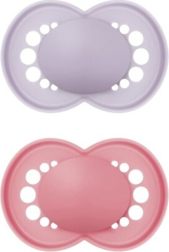Mam Original 2-pack, Str. 3 (16-36 Mdr.), Symmetrisk - Silikon