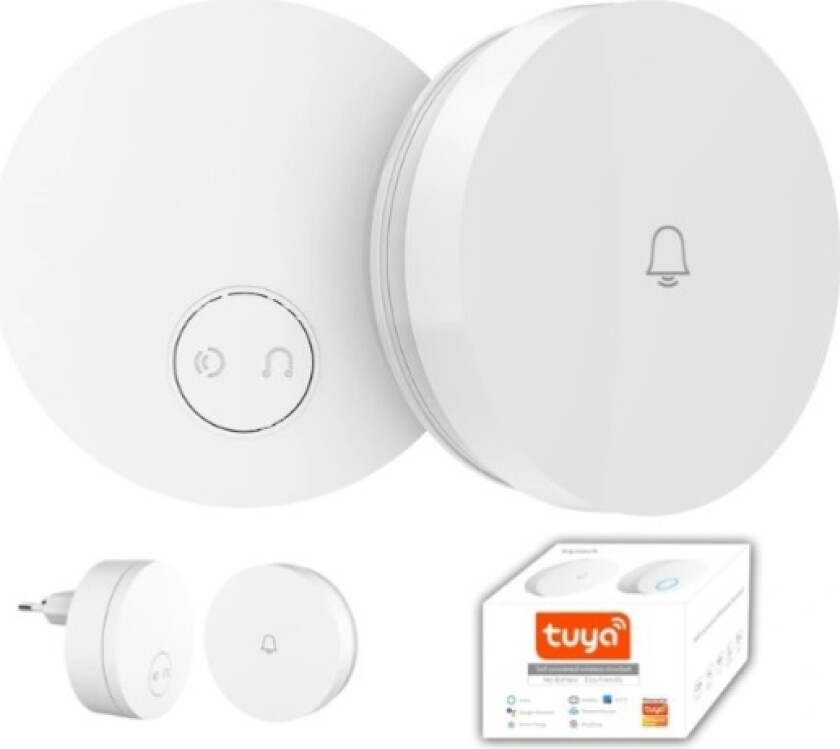 Linptech G6lw Wi-Fi Tuya Wireless Doorbell Battery-Free