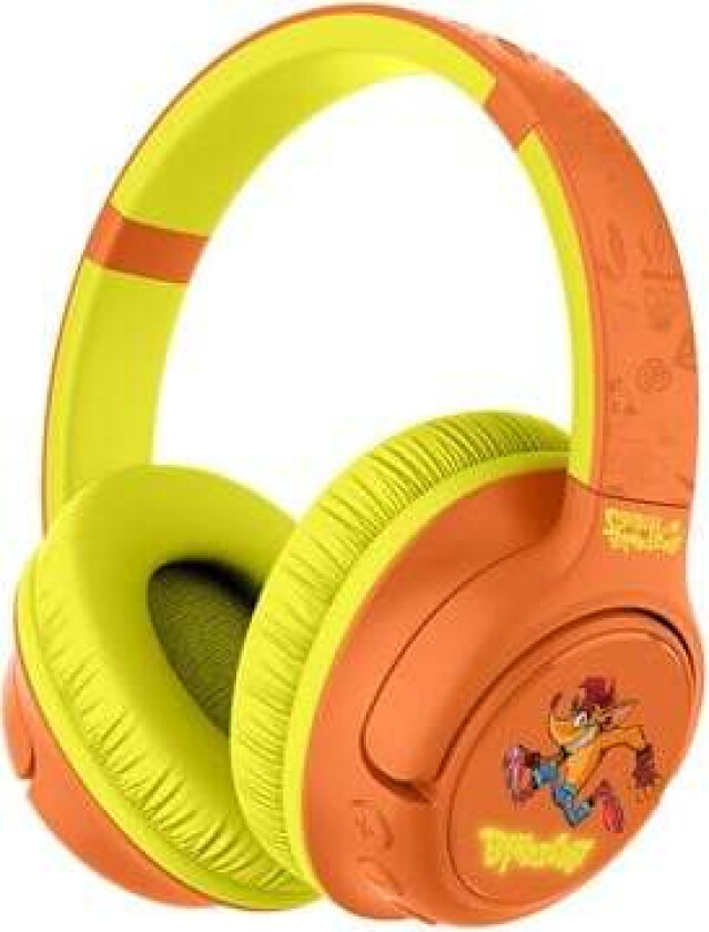 Crash Bandicoot Wireless Headphones with LED light