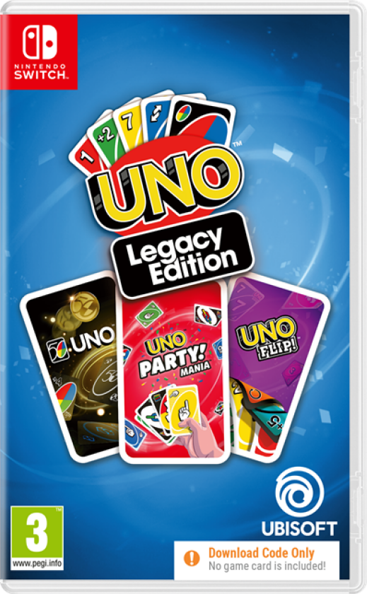 UNO - Legacy Edition (Code in a Box) - Nintendo Switch - Kortspill