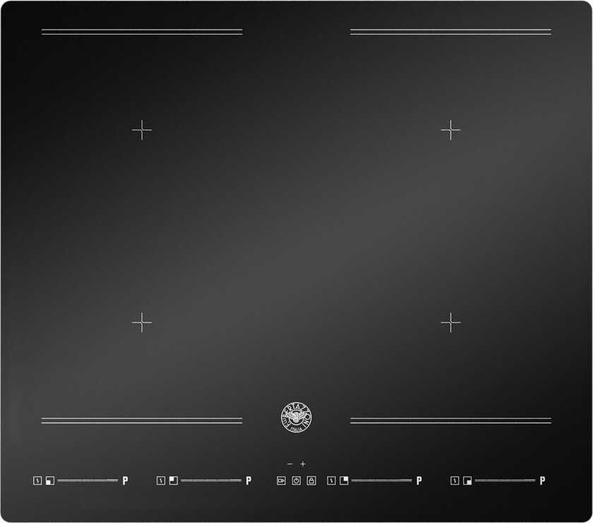 Induksjonstopp 60 cm 4 soner