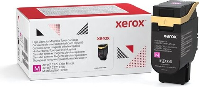 - high capacity - magenta - original - toner cartridge - Laser toner Rød