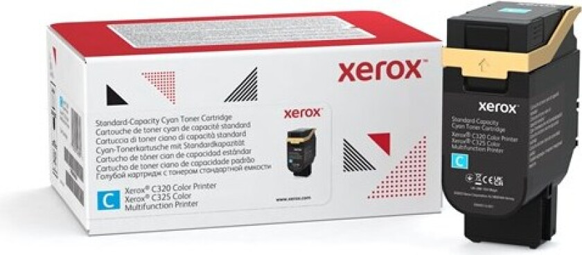 - cyan - original - toner cartridge - Laser toner Blå