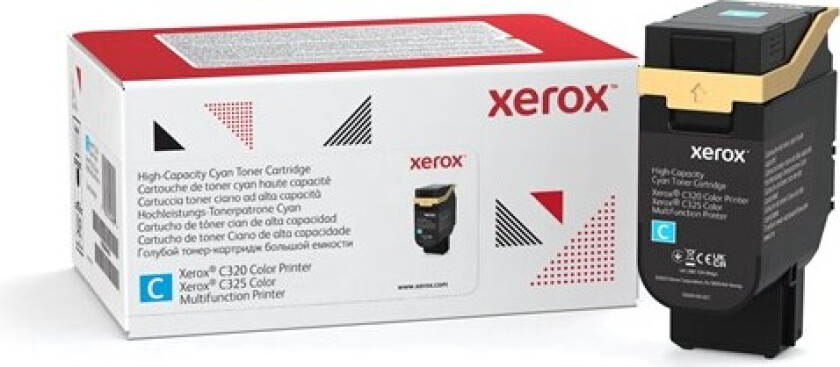 - high capacity - cyan - original - toner cartridge - Laser toner Blå