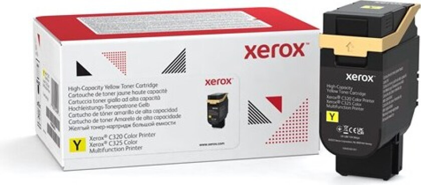 - high capacity - yellow - original - toner cartridge - Laser toner Yellow