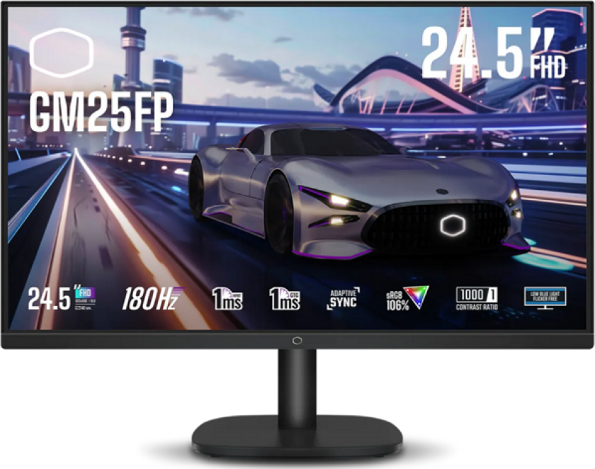 24,5" Cooler Master GM25FP - 1920x1080 - 180Hz - IPS