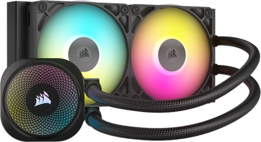iCUE LINK TITAN 240 RX RGB - Væske til vannkjøling - Max 36 dBA