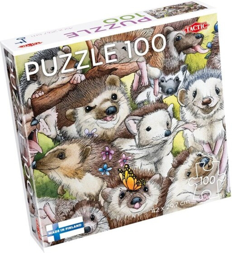 Puzzle Lovers Hedgehogs 100 pcs