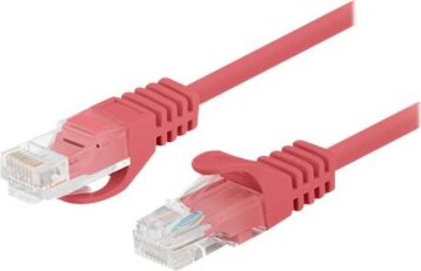 UTP Kategori 6 Rigid Nettverkskabel Lanberg PCU6-20CC-0100-R Rød 1 m