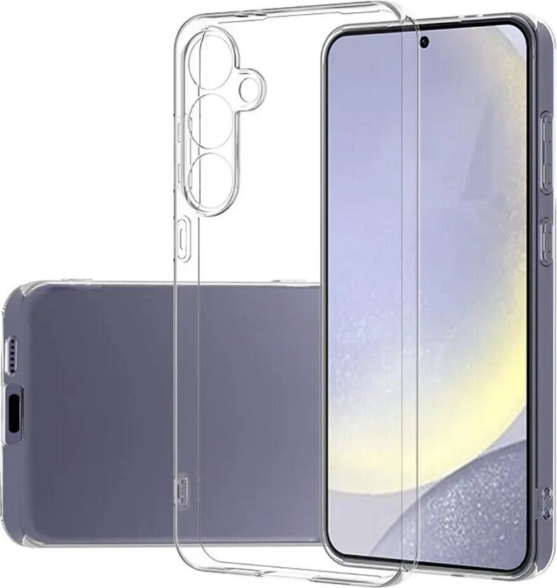 Samsung Galaxy S24 FE Fleksibelt Plastdeksel - Gjennomsiktig