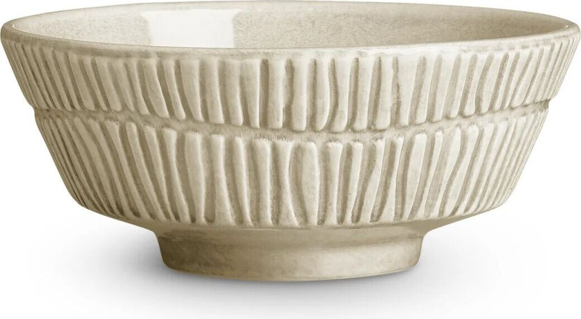 Stripes skål Ø15 cm Sand