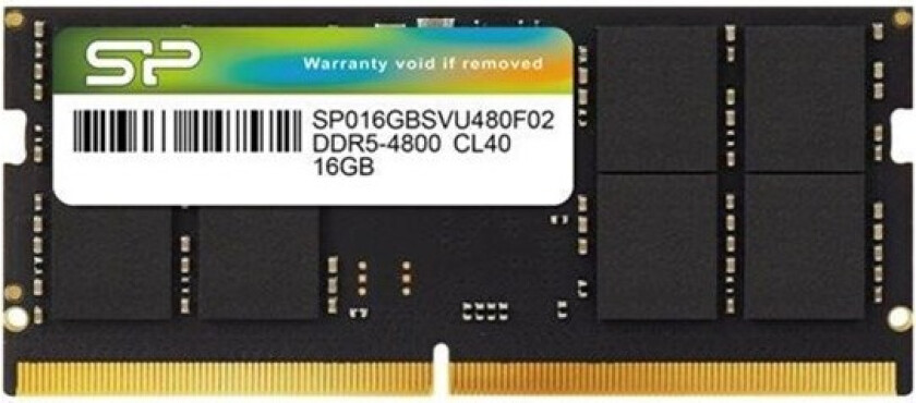 - DDR5 - module - 16 GB - SO-DIMM 200-pin - 4800 MHz / PC5-38400