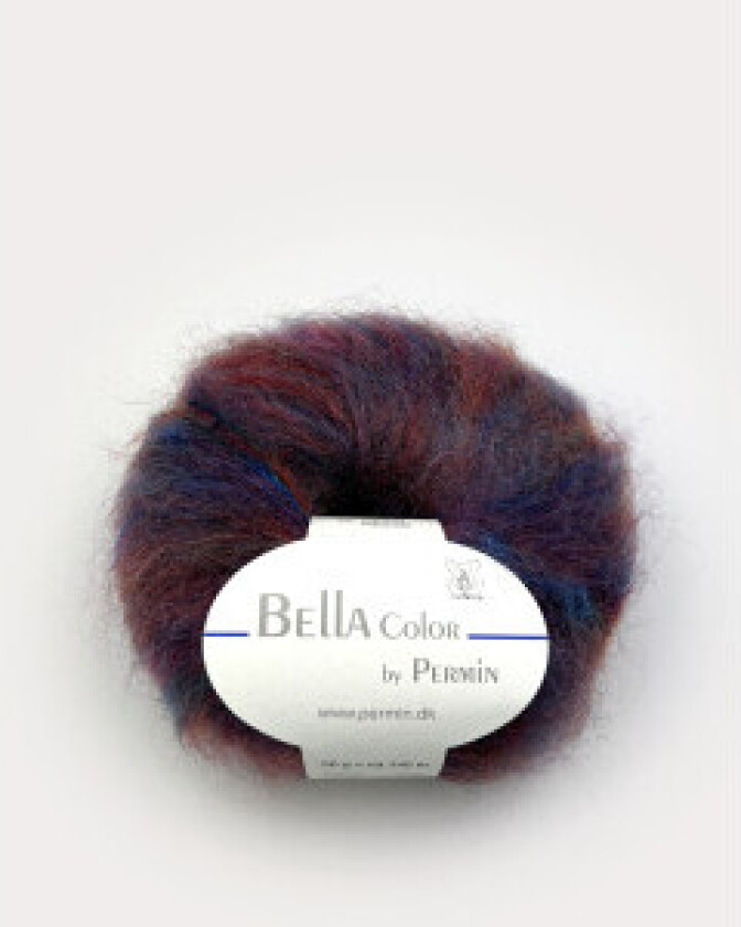 Bella Colour Garn 81 Bordeaux/lilla