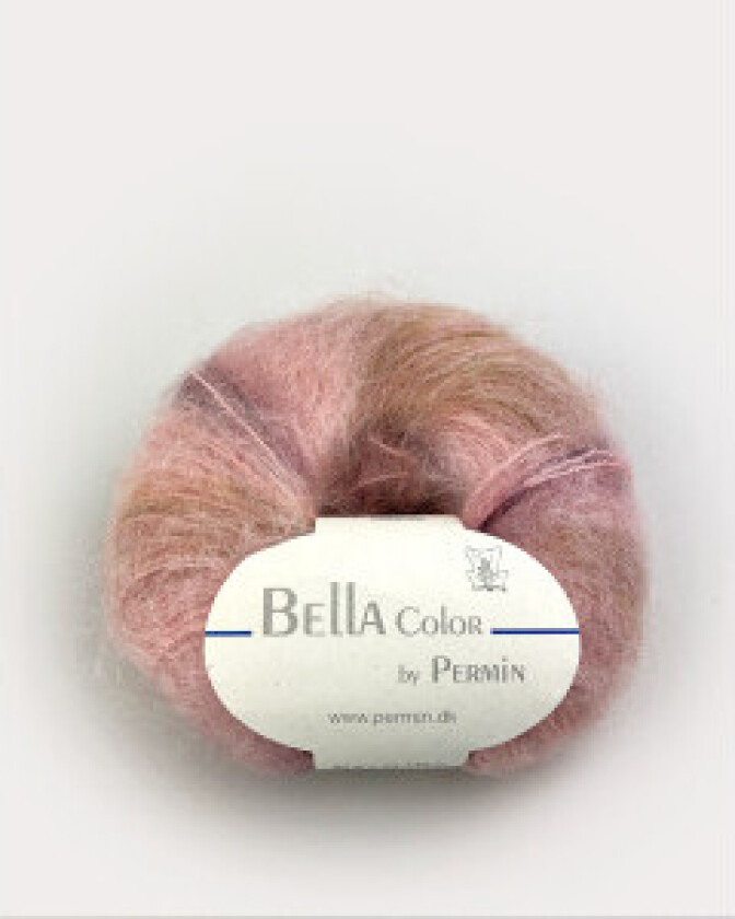 Bella Colour Garn 66 Rose/Olive