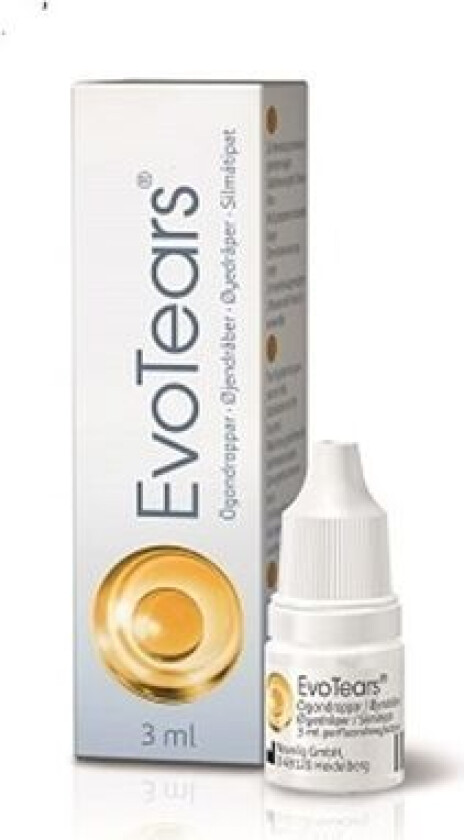 Evotears Øyedråper 3ml