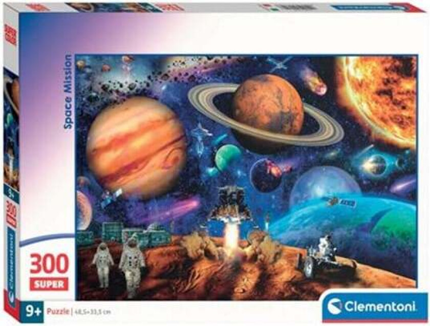 Jigsaw Puzzle Super Color Space Mission 300pcs. Gulv