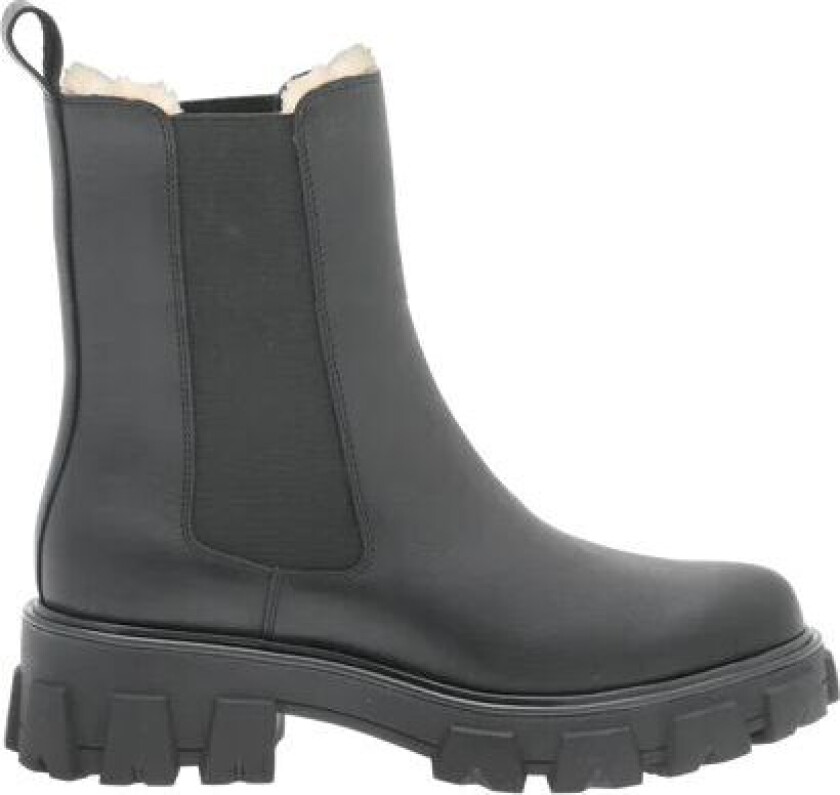 Leather Combat Chelsea Warm - Black 37