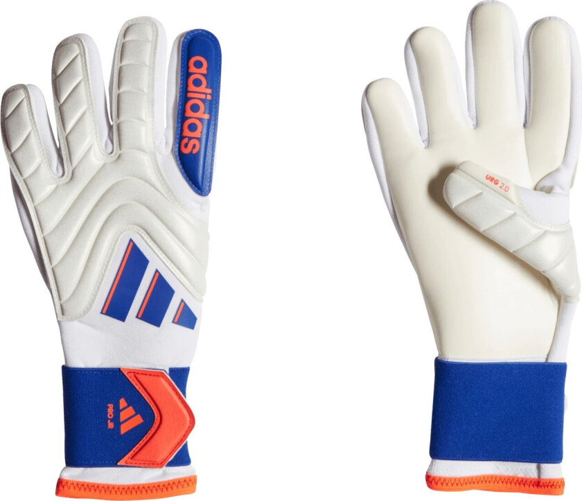 adidas Copa Glove Pro, keeperhansker, junior White/Lucblu/Solred