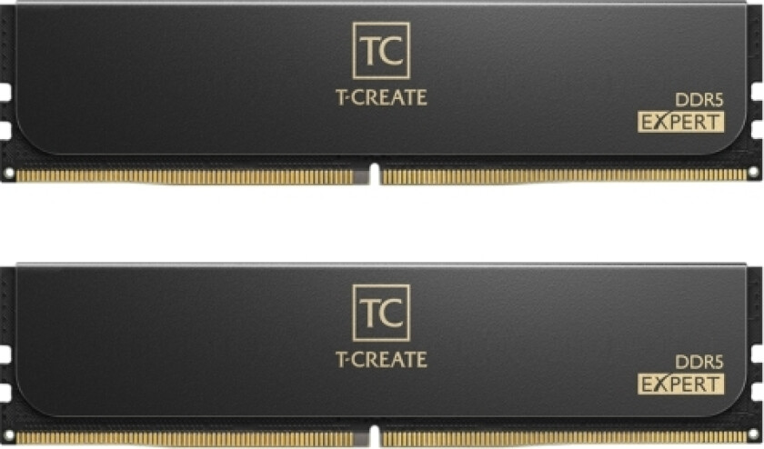T-Create Expert DDR5-6000 - 32GB - CL30 - Dual Channel (2 pcs) - Intel XMP - Svart