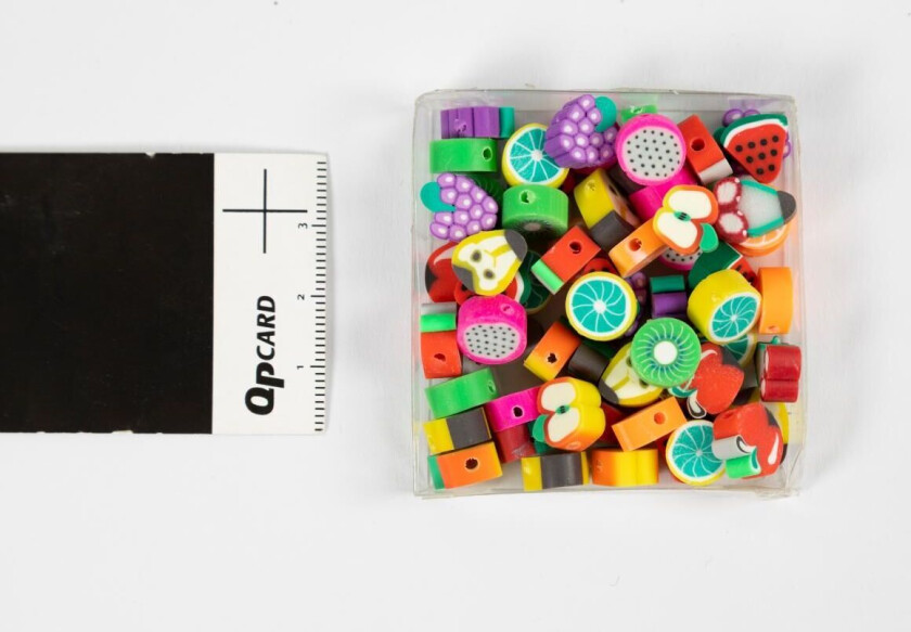 Figurperler Frukt 60 Stk