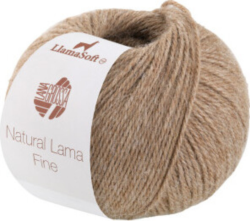 Natural Lama Fine Garn 111 Camel